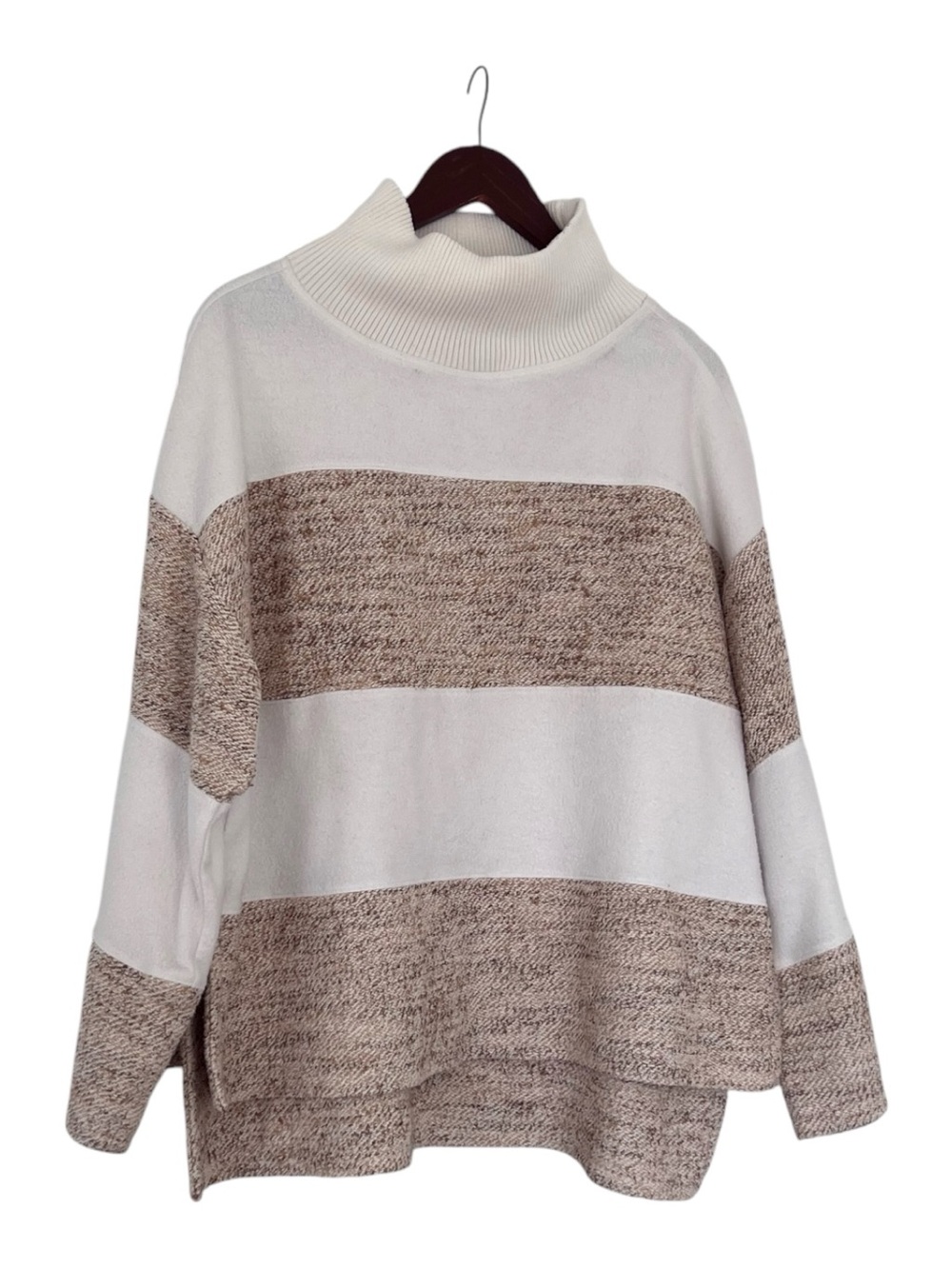 Daily Practice | striped turtleneck sweater